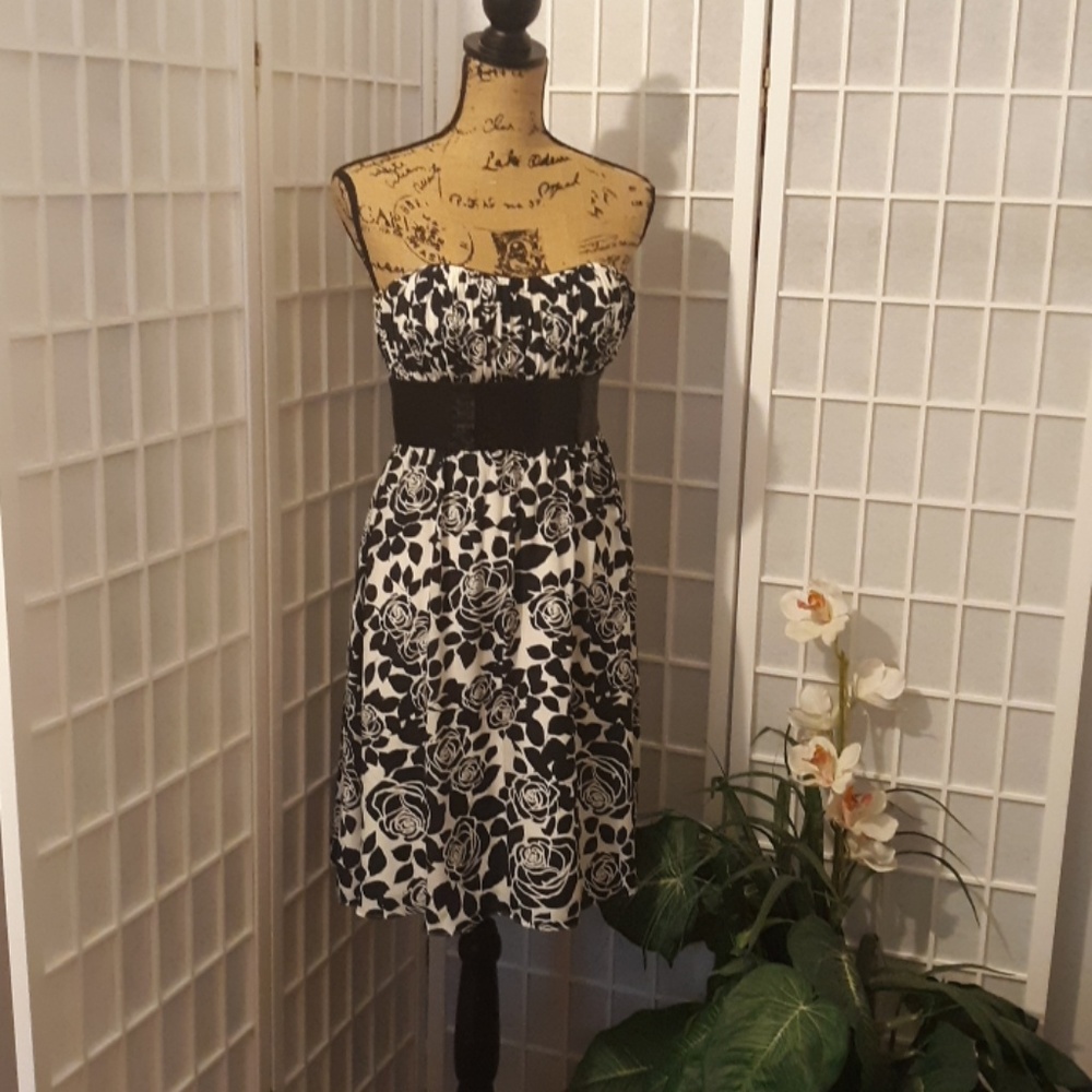 WHBM Strapless Dress